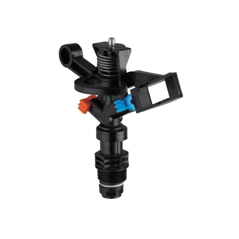 DC-S35 SERI Double Nozzle Garden Farm Impact Penyiram Lingkaran Penuh