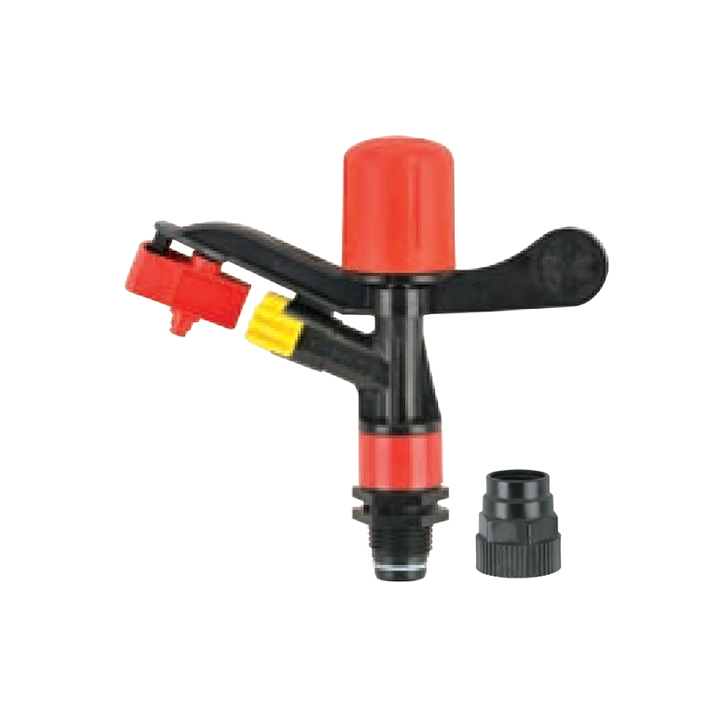 Penyemprot Penyiram Dampak Lingkaran Penuh Plastik DC-F26W-C